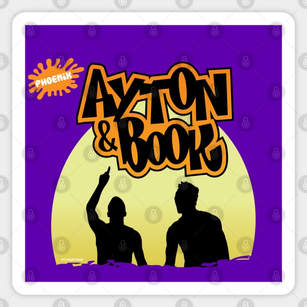 Phoenix Suns Ayton & Book Kenan & Kel Sticker by CraigAhamil